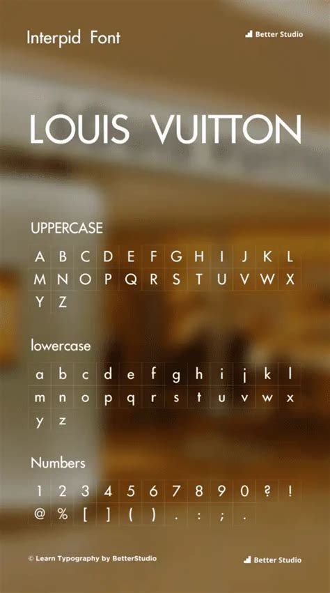 louis vuitton website font|louis vuitton font generator.